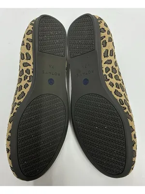 Rothy's Shoes Womens Size 7.5 The Loafer Leopard Print Round Toe Comfort Slip On thumbnail 7