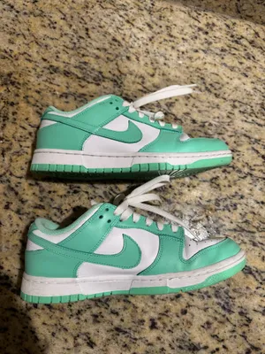 Nike Dunk Low Sneakers Green Glow thumbnail 4