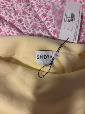 Butter yellow dress Size XS thumbnail 2