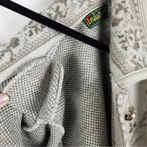 Vintage Cardigan Indutexsa Floral Knit Coastal Grandma Sweater thumbnail 7