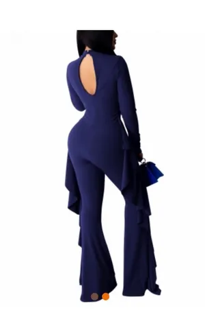 Size medium navy blue one piece jumper Size L thumbnail 2