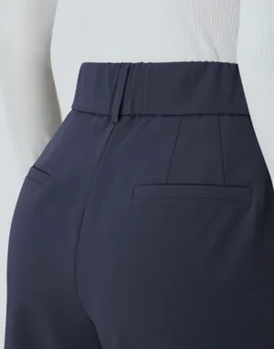 Halara High Waisted Pocket Solid Work Tapered Pants thumbnail 4