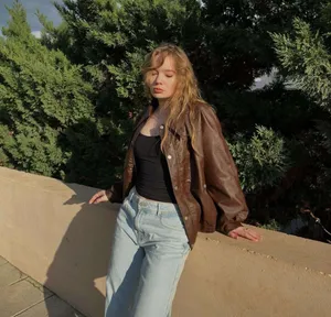Cider Leather jacket thumbnail 3