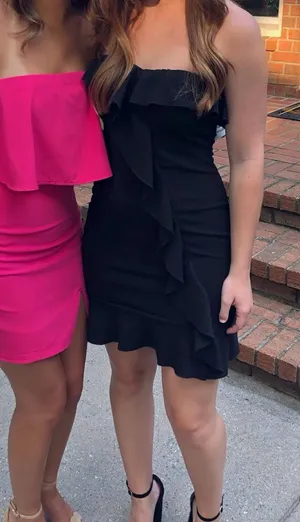 Lulu’s Black Mini Dress thumbnail 2