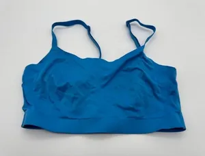 Soma Enbliss Luxe Adjustable Bralette Bright Blue Wireless Women's Medium M thumbnail 1