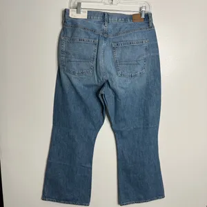 American Eagle Comfort Stretch Waistband Highest‎ Rise 90's Flare 3278 10 Short thumbnail 5