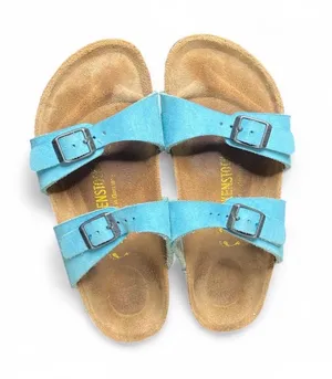 Birkenstock Blue Sydney Two Strap Leather Sandals EU 36 thumbnail 1