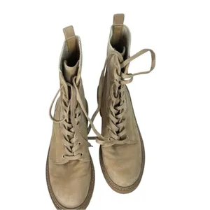 Sam Edelman Lydell Tan Suede Combat Boots Women’s 8 Lug Sole Neutral Fall Boots thumbnail 3