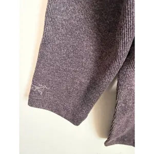 Arcteryx Laina Sweater Womens S Purple Funnel Neck Knit Pullover Top thumbnail 5