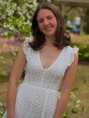 Altar'd State white lacy dress thumbnail 1