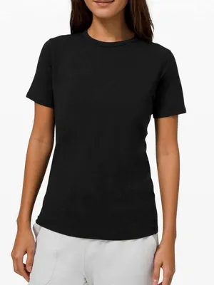 Lululemon Hold Tight Short Sleeve, Wool thumbnail 1