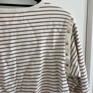 Maeve Anthropologie Stripped Sweater Top thumbnail 8