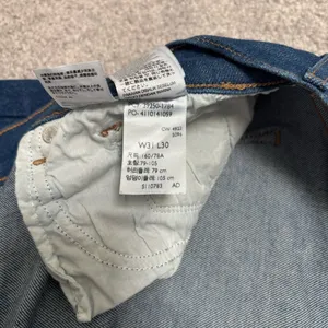 Levi’s Blue Wash Straight Leg Denim Jeans thumbnail 5