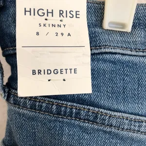 NEW Lucky Brand High Rise Raw Hem Bridgette Skinny Blue Jeans 8/29 thumbnail 7