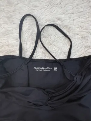 Abercrombie Black Twist-Front Cami Top thumbnail 2