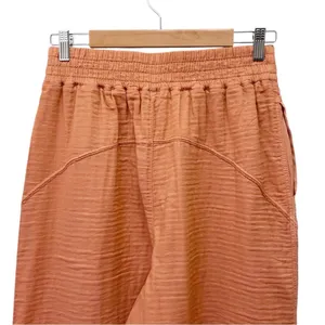 Free People Movement Flipside Textured Pants Sedona Sunrise Size Small Beachy thumbnail 10