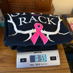 Gildan Save the Rack Breast Cancer Awareness T Shirt Women’s Size Medium Cotton thumbnail 8