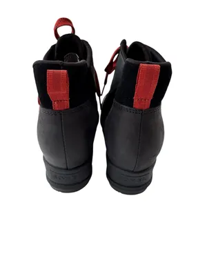 NWT Sorel Women's Evie Sport Lace Wedge Boot Waterproof Leather Black Size 9 thumbnail 12
