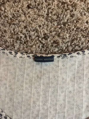 Brandy melville floral top thumbnail 2