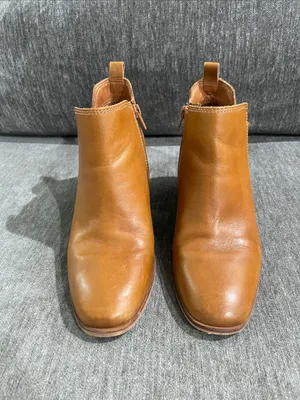 Lucky Brand Debruh Heeled Bootie Medium Dark Brown Size 8 thumbnail 5