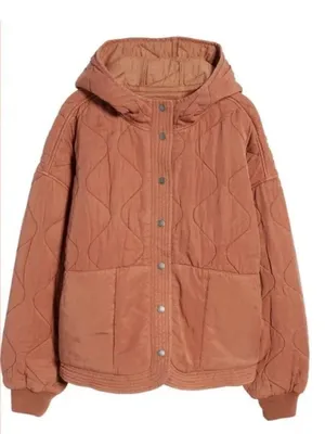 BlankNYC Quilted Jacket With Hood thumbnail 1