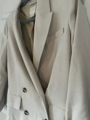 H&M Khaki Blazer thumbnail 3