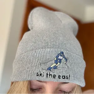 Ski The East Custom Embroidered Winter Hat thumbnail 1