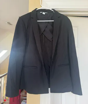 Old Navy Black Blazer Jacket thumbnail 1