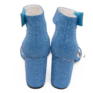 Jeffrey‎ Campbell - Blue Sparkly Lindsay Heel thumbnail 9