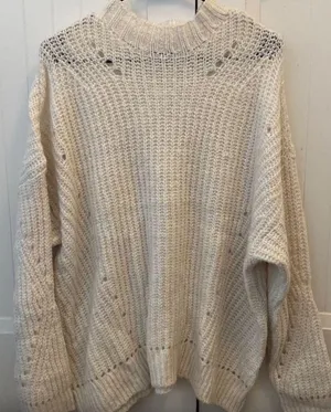 American Eagle Cream  Sweater thumbnail 1