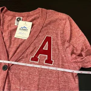 US Blanks Red Alabama A‎ Cardigan Medium NWT thumbnail 8