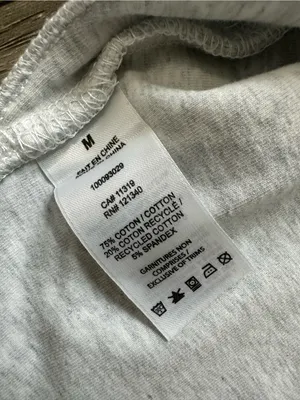 Garage White Cap-Sleeve Crewneck Crop Top thumbnail 9