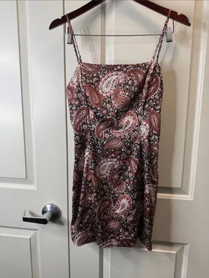 Aritzia Sunday Best Shimmer Satin Dress Mini 4 thumbnail 3