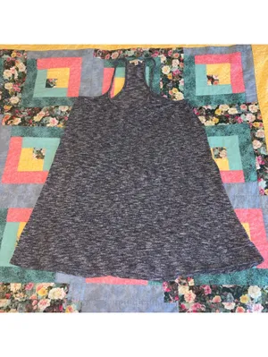 American Eagle Outfitters Woman’s Med Blue Racerback Summer Dress, Size M thumbnail 3