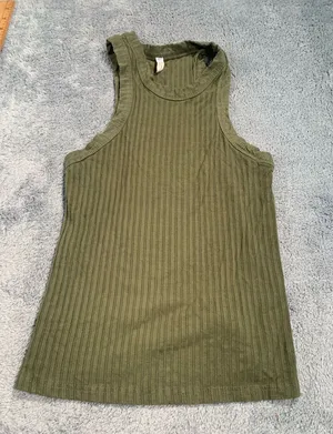 FP Movement free people green tank top small thumbnail 1
