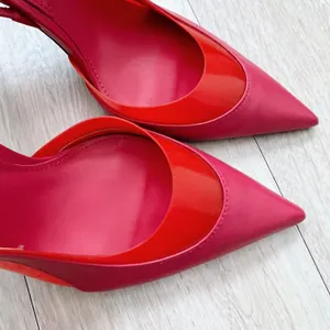 ZARA Color Block Heels thumbnail 3