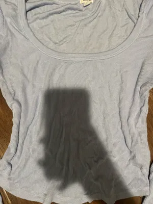Garage Blue Long Sleeve Scoop Neck  thumbnail 2