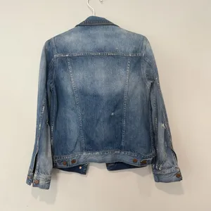 Madewell The Jean Jacket Women Size Small Blue Denim 100% Cotton 1655 thumbnail 9