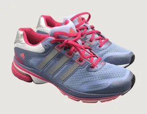 Adidas Supernova Glide 5 Running Shoes 9.5 Blue Pink Q33796 Formotion Adiprene thumbnail 1