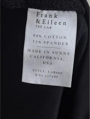 Frank & Eileen Murphy Billion Dollar Pant Black XS LAB600 Cropped Stretch Pants thumbnail 8