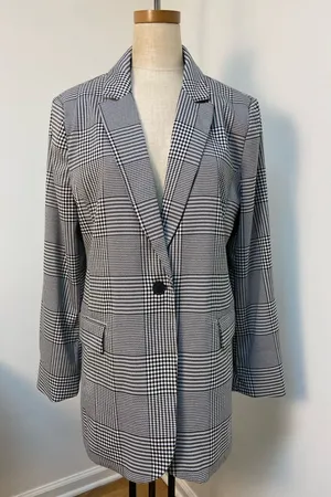 Marled NWT - Glen Plaid Blazer thumbnail 1