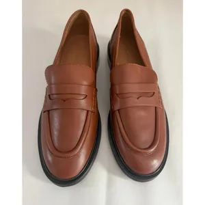 NWOT Madewell The Vernon Loafer in dried maple women's sz. 10 thumbnail 3