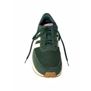 Adidas VL Court 3.0 Collegiate Green White Glow Pink Stripe Size 7.5 Soccercore thumbnail 2