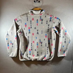 1441 | Patagonia Synchilla Snap-T Fleece Pullover Arrow Print Wish Tails Women M thumbnail 2