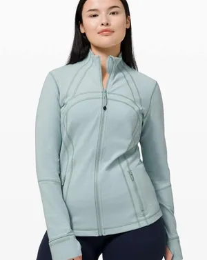 LULULEMON Define Jacket Hazy Jade Size 6 Luon Full Zip Stretch Soft Women’s GUC thumbnail 1