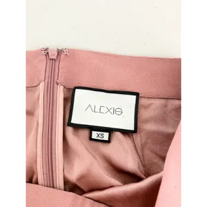 Alexis Julless Pants Rose Pink Wide Leg Ruffle High Waisted Trousers XS thumbnail 5