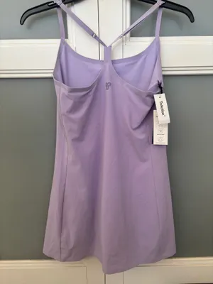 Aritzia TNA Athletic Racerback Dress Lavender thumbnail 2