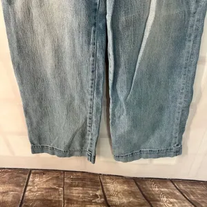 Joe’s Jeans Light Blue Relaxed High Waist Wide Leg Cargo Nolan Jeans Size 26 thumbnail 5