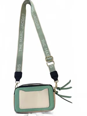 Marc Jacobs Snapshot Camera Bag Mint Green Crossbody Designer Purse thumbnail 4