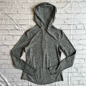 Z By Zella Hoodie Shirt Womens Medium Gray Reflective Running Outdoor 1/4 Zip thumbnail 10